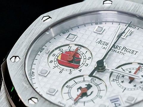 Photos: Christie's previews F1 legend Michael Schumacher's watches going up for auction 