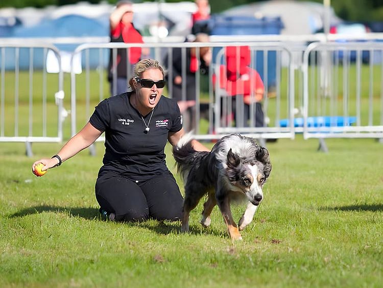 Linda and Indi at the Euros_PIC2