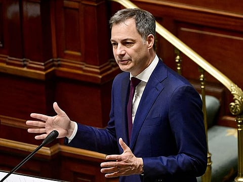 Belgian Prime Minister Alexander De Croo