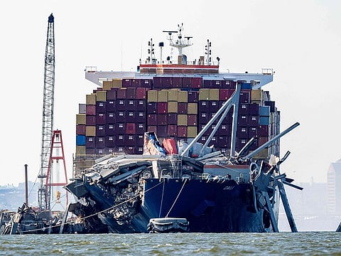 The accident shut down the port, though temporary channels have allowed some traffic in and out of Baltimore.