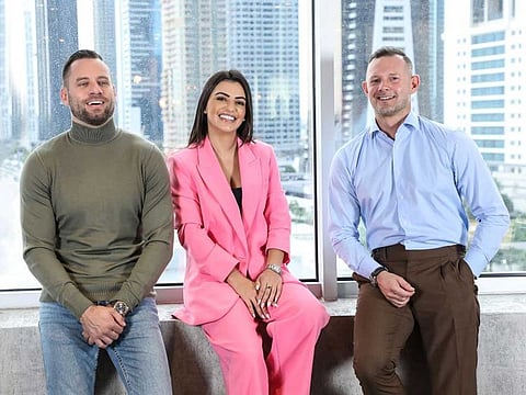 From left: Michael Andersen-Founder and CEO, Rafaela Pereira-Head of Marketing, Richard Connell-General Manager.