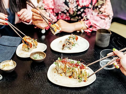 Japanese food as we know it today, globally, was originally formed during the 17th century in Edo - now known as the city of Tokyo. During this time known as the samurai age (1603-1868 CE), the food market grew from the farms to the streets. (Source: Google Arts and Culture)