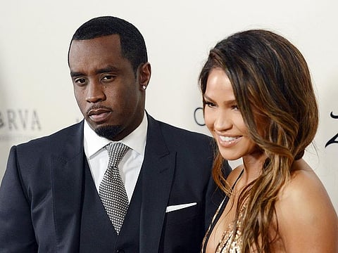 File photo: Diddy Combs and Cassie Ventura    