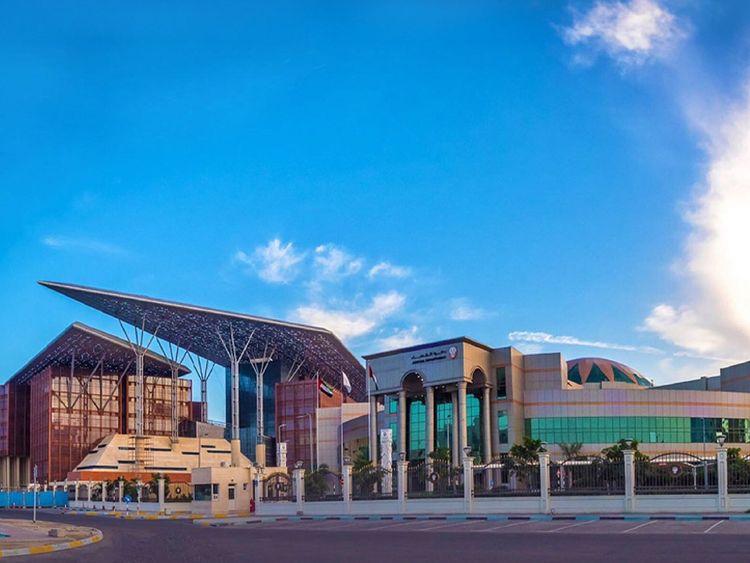 Abu Dhabi Judicial Department building in the UAE capital
