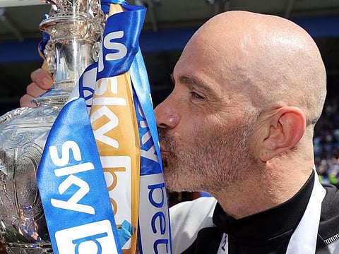 Enzo Maresca led Leicester City to the Championship title last season