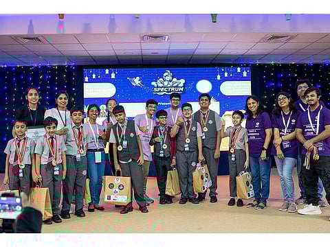 Participants and attendees at Spectrum 2024, held at the BITS Pilani Dubai Campus