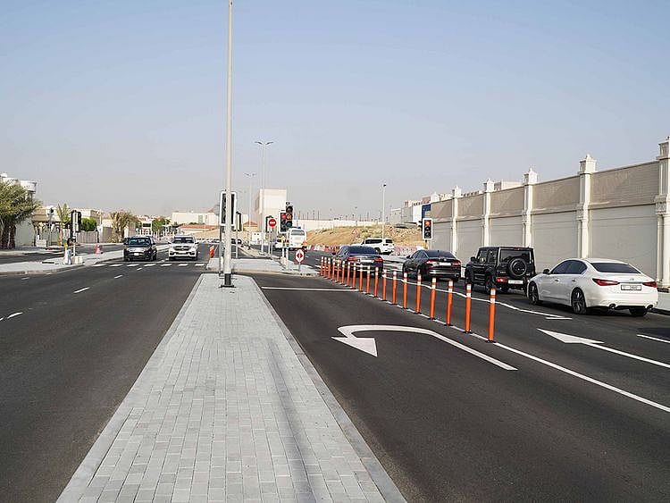 RTA A11 and A26 Streets in Al Mizha