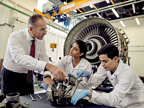 Emirates Aviation University students enjoy a 85 per cent employability once they graduate, said Dr Ali.