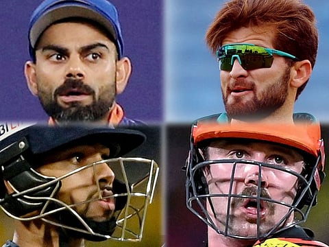 IN THE SPOTLIGHT: (From top left) Virat Kohli of India, Shaheen Shah Afridi of Pakistan, Travis Head of Australia and Nicholas Pooran of the West Indies. The four are among the stars who are expected to make an impact on the ICC Men’s T20 World Cup in the US and the West Indies, beginning June 1. 