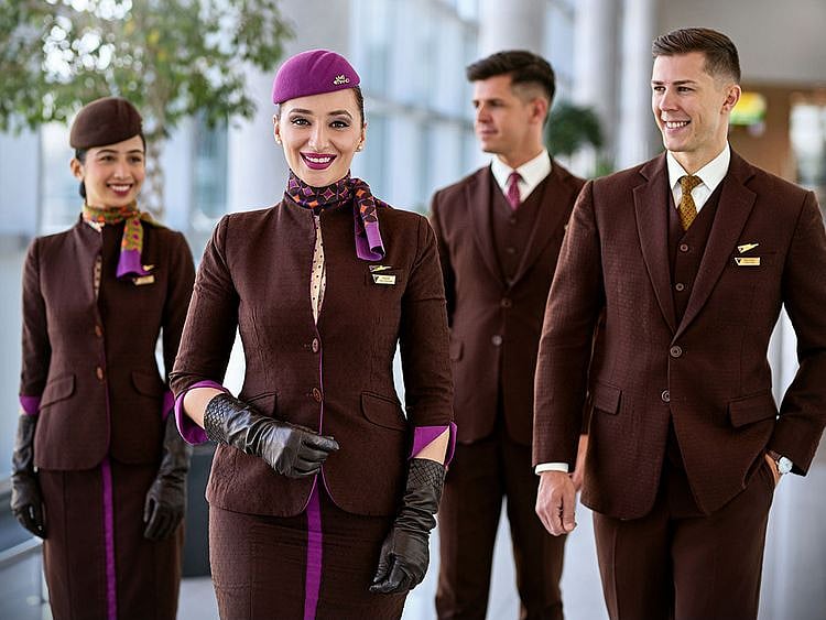 STOCK Etihad Cabin Crew