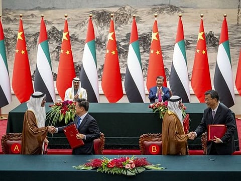 UAE and China Presidents witness exchange of MoUs and agreements