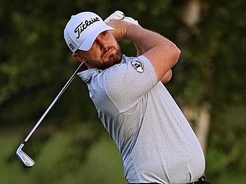 Garrick Porteous in action at the European Open