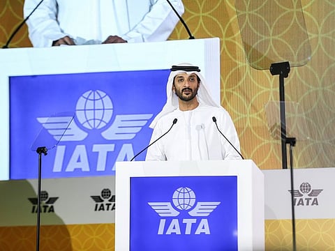 Abdullah bin Touq Al Marri, Minister of Economy was speaking at the International Air Transport Association (IATA) annual meeting and world travel summit being held in Dubai.