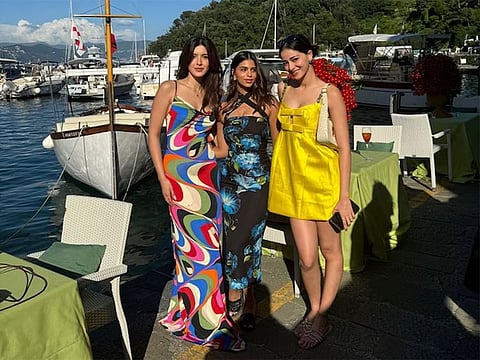 Shanaya Kapoor, Suhana Khan and Ananya Panday are currently having a blast in Italy.  