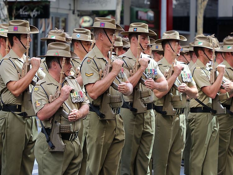Australian soldiers
