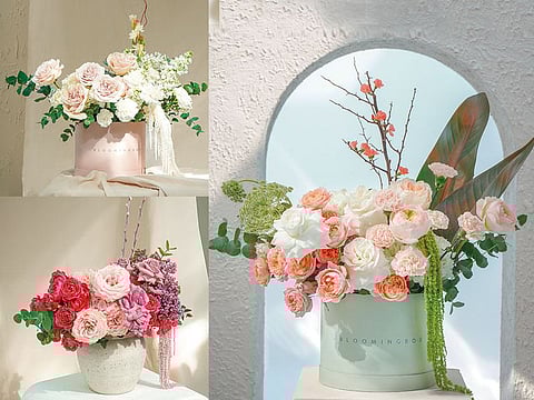 Statement bouquets and unique hampers from BloomingBox