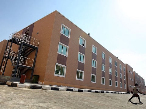 File photo of a workers' housing complex in Al Salam Living City in Hameem area of Abu Dhabi emirate. Image used for illustrative purpose only.