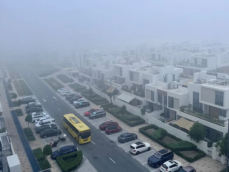 Foggy weather