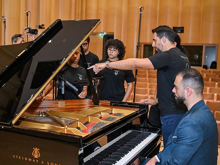 NYUAD students space music contest