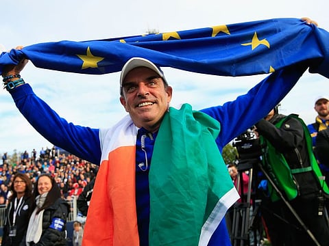 Paul McGinley led Team Europe to victory in 2014