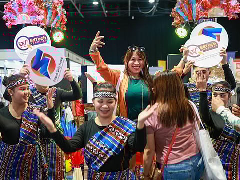 Around 20,000 people showed up for the celebrations at Dubai International Convention Centre on Sunday