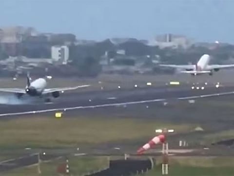 Footage shared on social media showed the Air India flight accelerating down the runway as the IndiGo flight descended. As the A320neo approached, the Air India flight got airborne, likely unaware of the other aircraft, and took off without incident.
