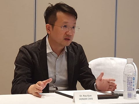 Ray Guo, CMO, HONOR, says personality and content are taken into consideration when new phones are launched.