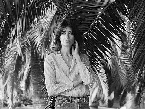 French singer Francoise Hardy 