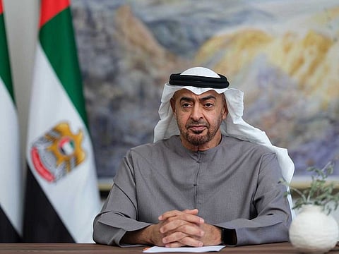  President His Highness Sheikh Mohamed bin Zayed Al Nahyan 