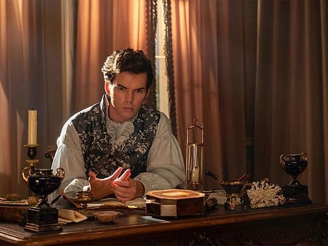 The duo made their first public appearance together at the premiere of Bridgerton's second part of season three in London.