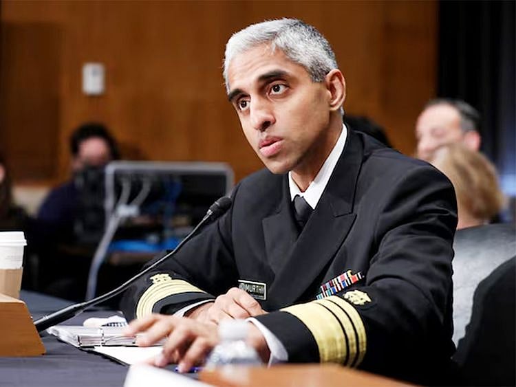 US Surgeon General Vivek Murthy