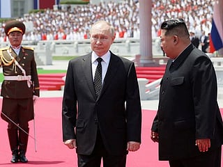 Russian leader Putin and Korea's Kim sign mutual defence pact