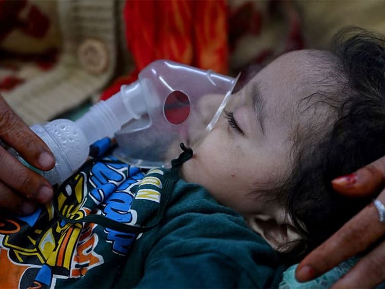  Air pollution contributed to the deaths of more than 700,000 children under the age of five, the report found.