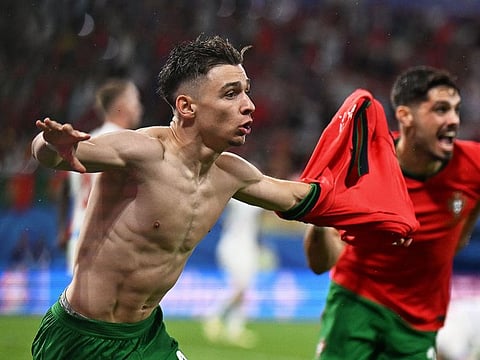 Conceicao scored an injury-time winner against the Czech Republic