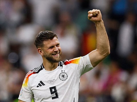Substitute Niclas Fullkrug scored a late equaliser for Germany