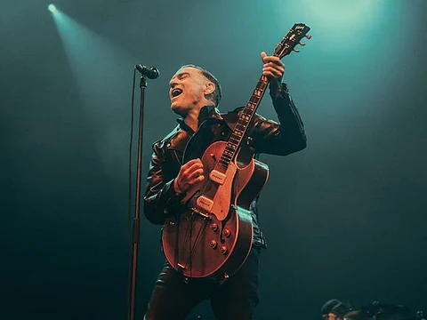 Bryan Adams is known for his energetic live performances and continues to captivate audiences around the world.