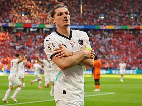 Marcel Sabitzer scored the winner for Austria against the Netherlands