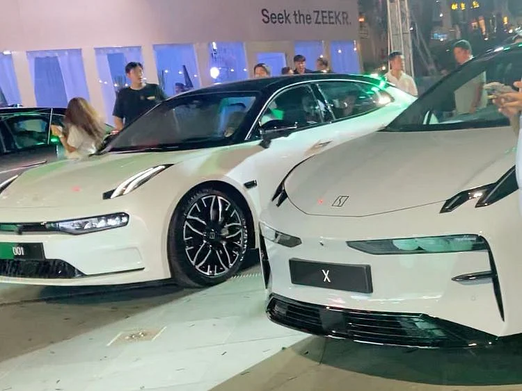 Zeekr 001 and Zeekr X