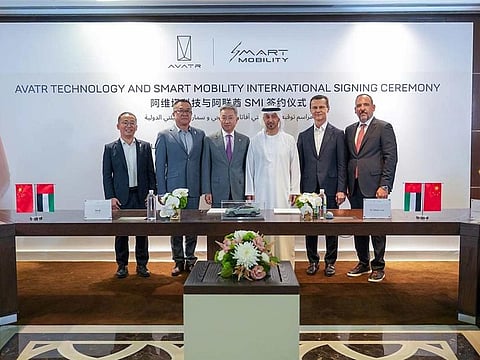  Smart Mobility International (SMI) and AVATR Technology sign strategic partnership agreement, making UAE its first export market outside of China.