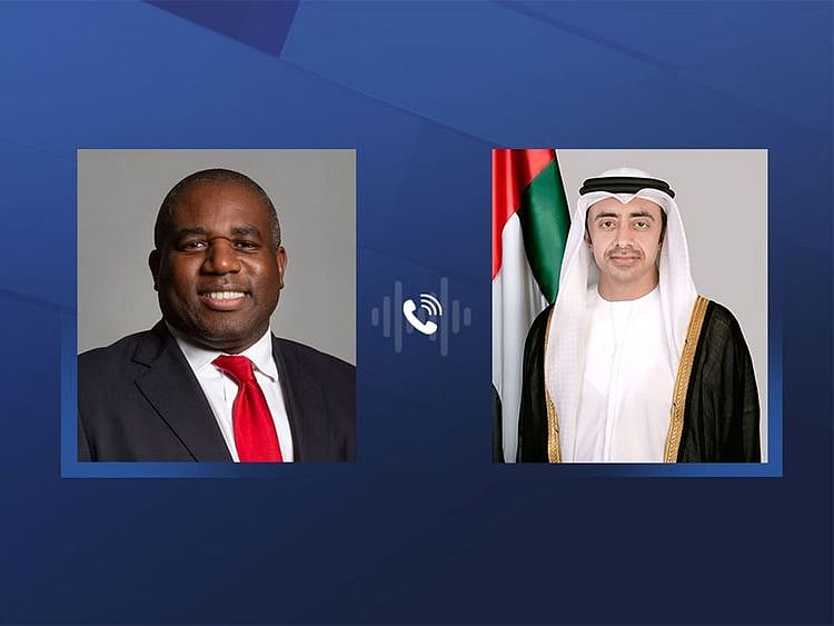 Abdullah bin Zayed congratulates UK Foreign Secretary,