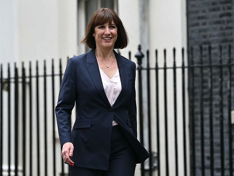 Britain's new Chancellor of the Exchequer Rachel Reeves
