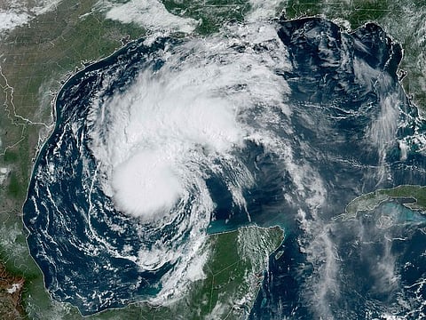 Beryl is expected to intensify as it moves toward northeastern Mexico and Texas by the end of the weekend, according to the Miami-based National Hurricane Center (NHC). 
