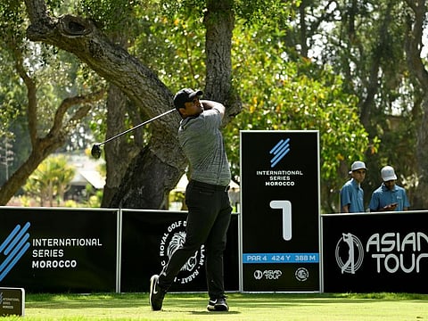 Rayhan Thomas was making his first Asian Tour start in Morocco