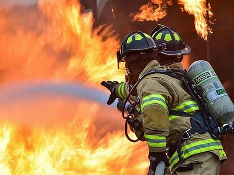 Flames tore through the nearly century-old Central telecommunications facility, one of the city's oldest and most critical hubs for telecom infrastructure. Image used for illustrative purpose only.