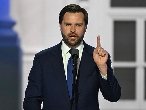 US Senator from Ohio and 2024 Republican vice presidential candidate J.D. Vance.