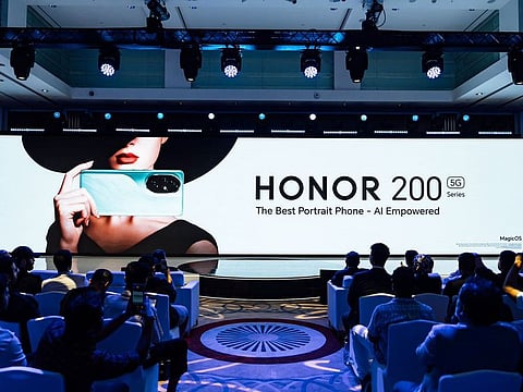 Honor 200 Series phones with AI-powered features were launched in the Middle East at an event in Dubai on Wednesday, 17 July, 2024.