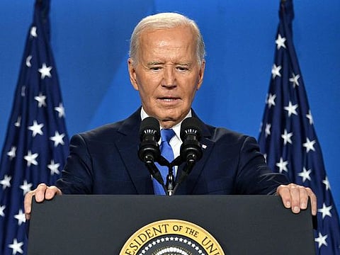 US President Joe Biden