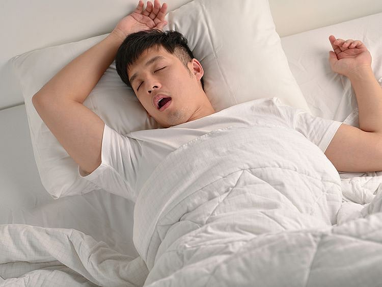 Person sleeping