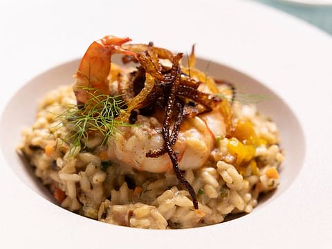 Gulf News Food Show's Biryani Risotto