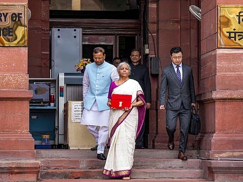 India's Finance Minister Nirmala Sitharaman